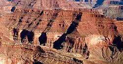Horus Temple, aerial view from west