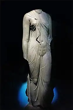 Granodiorite statue of Queen Arsinoe II