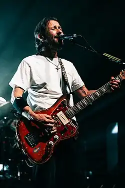 Nicholas performing in 2025