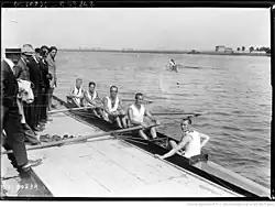 The Grasshopper Club Zürich team won the coxed four