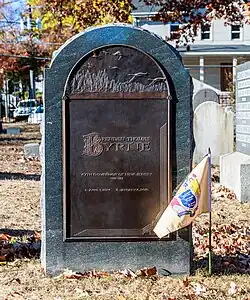 Grave of New Jersey Governor Brendan Byrne