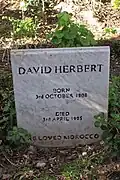 tomb of David Herbert