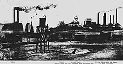 Right side of panoramic view of Great Cobar (1905)