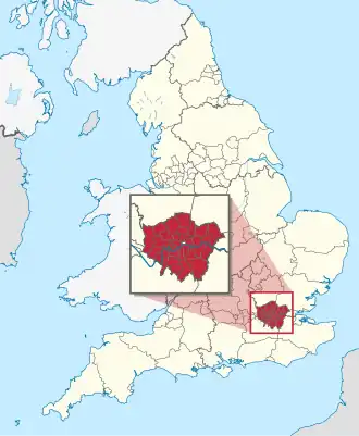 Greater London within England