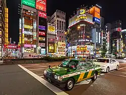 The streets of Tokyo, as West visited for the music video.