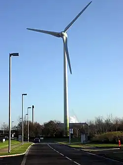 Enercon E-70 at Green Park Business Park, UK
