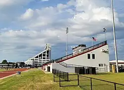 Groseclose Track at Brown Stadium stands
