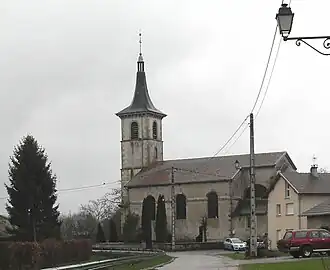 The church in Gugnécourt