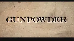 Series title over smoke