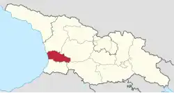 Location of Guria
