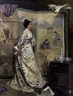 Gustave Léonard de Jonghe, The Japanese Fan, c. 1865