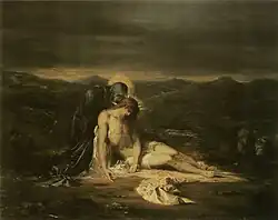 Pietà (1854), 75 x 96&nbsp;cm., private collection