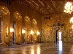 Golden Hall in Stockholm City Hall