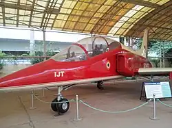 HAL HJT-36 Sitara (IJT), intermediate jet trainer prototype.