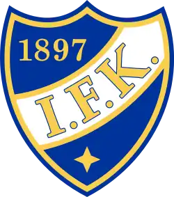 HIFK's multi-sport association shield logo has also previously served as the primary logo.