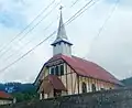 HKBP Church in Tangga Batu, Toba Regency, North Sumatra
