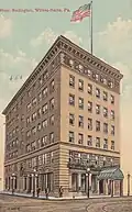 The Hotel Redington in Wilkes-Barre, PA (built 1906).
