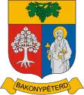 Coat of arms of Bakonypéterd
