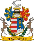 Official seal of Pusztafalu
