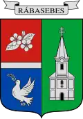 Coat of arms of Rábasebes