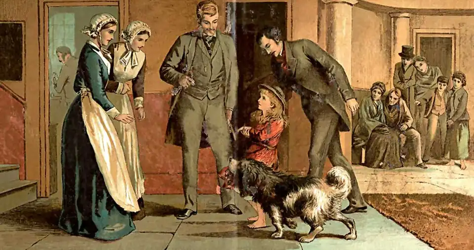 Nell visits the hospital to show her broken arm to the doctors.