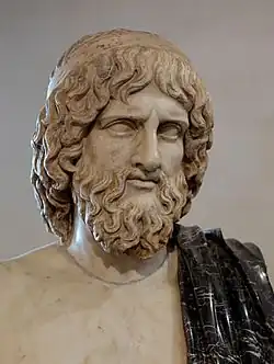Bust of Hades, bearded