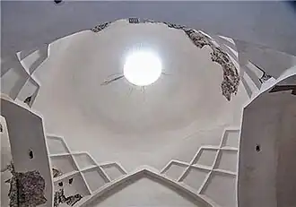 Interior of the dome