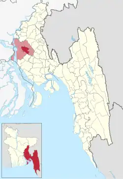 Location of Hajiganj