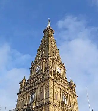 Town hall spire