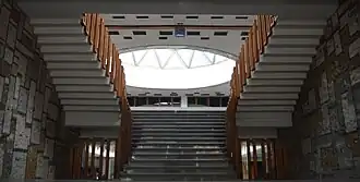 The view to the third floor.