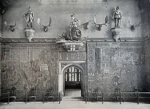 The Great Hall and Entrance to the Great Watching Chamber 1897.jpg