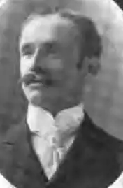 A black and white image of Harcourt J. Pratt