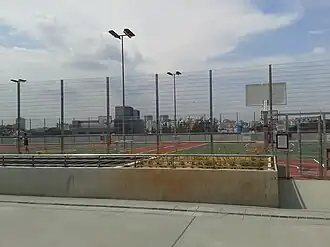 Outdoor Basketball Court