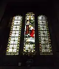 South aisle stained glass window