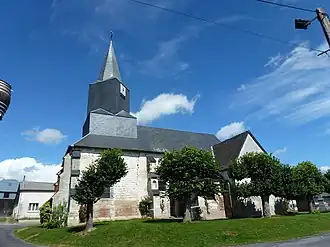 The church in Hauteville