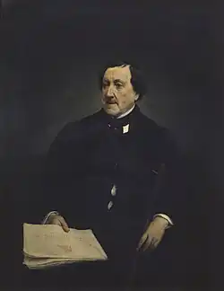 Portrait, Gioacchino Rossini (1870)
