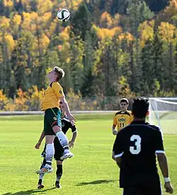 Men's soccer match