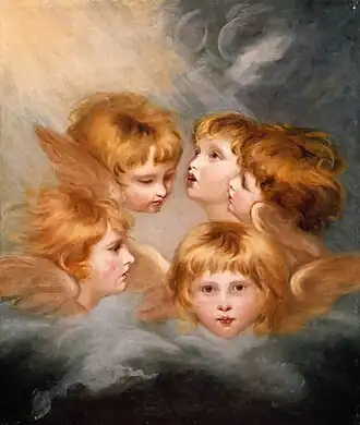 Heads of Angels – Miss Frances (Gordon), (1787)