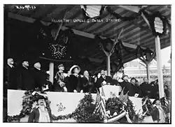 People attending the unveiling of the statue