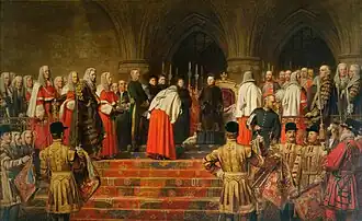 Opening of the Royal Courts of Justice by Queen Victoria (1887)