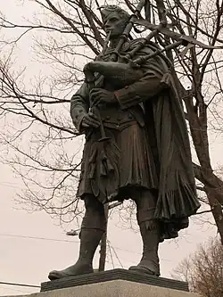 Highland soldier, New Glasgow, Nova Scotia