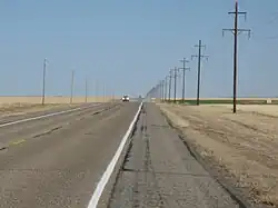 US-412 east of Boise City