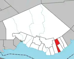 Location within Bonaventure RCM