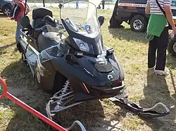 Mountain Rescue Service's snowmobile