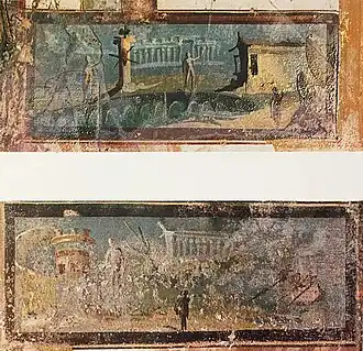 Exedra South Wall Pinakes