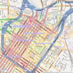 Scanlan Building is located in Houston Downtown