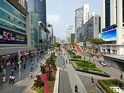 Huaqiangbei pedestrian street