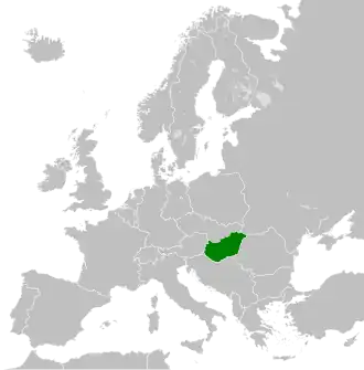 The Hungarian People's Republic in 1989