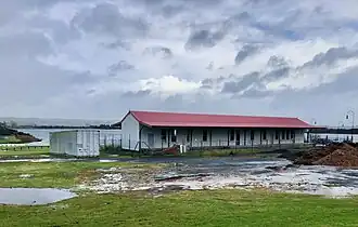 Huntly 1939 railway station at Lake Puketirini in 2020