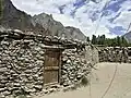 The village of Hushe, the last settlement on the road leading to Masherbrum in Gilgit-Baltistan, Pakistan.